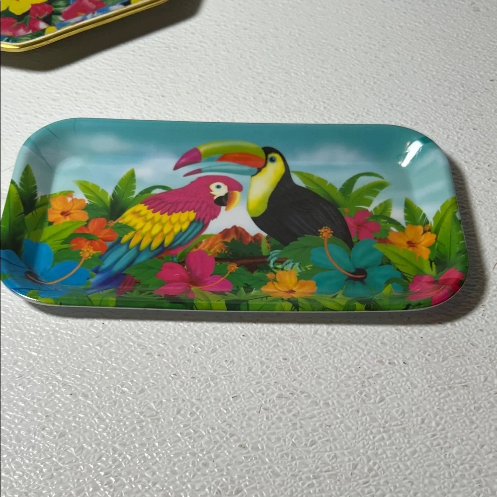 Tropical Floral Party Tableware Assorted Items